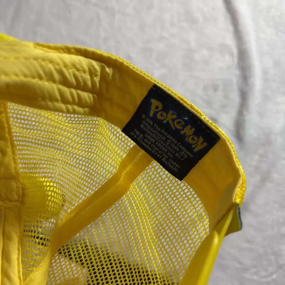 New Pikachu Yellow Trucker Hat with 3D Ears - Pokemon